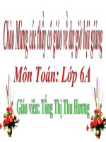 Số nguyên tố. Hợp số. Bảng số ng tố