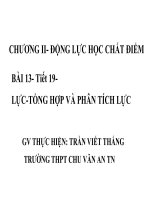 Bài 13-10NC-Lực-Tổng hợp -phân tích lực