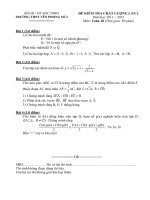 De thi lop 10 lan 2 - tham khao