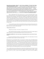 Một số kinh nghiệm dạy tốt môn toán trong trường Mầm Non