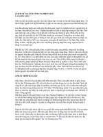 báo cáo công nghệ vi sinh