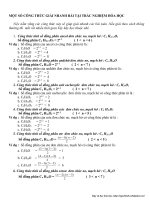 cong thuc giai nhanh bai tap trac nghiem hoa hoc