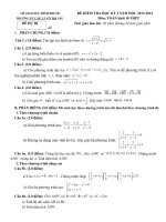 đề thi học kỳ toán 10 dự bị