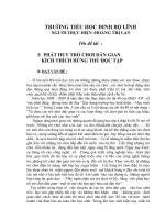 SKKN PHAT HUY TRÒ CHƠI DÂN GIAN