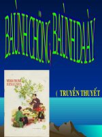 BÁNH CHƯNG BÁNH DÀY