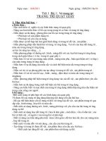 Giáo án mĩ thuật 8