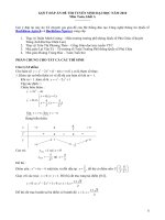 dap an mon toan khoi a 2010