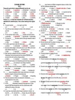 BÀI TẬP TIẾNG ANH 12-UNIT 7