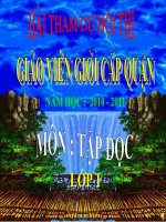 Tập đọc: Mèo con đi học