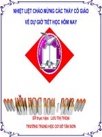 thao giảng Hình chữ nhật lớp 8