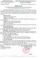 Kết quả thi HSG giải toán trên MTCT 2011-2012