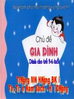 gia đình yêu thương