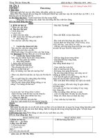 giao an lop 3 tuan 2 - tuan 9