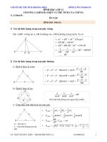 Thể tích khối đa diện lớp 12
