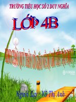 NẾU CHÚNG MÌNH CÓ PHÉP LẠ