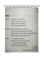 Tại lầu Hoàng Hạc tiễn Mạnh Hạo Nhiên đi Quảng Lăng