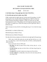 Báo cáo đề tài sinh viên đề tài báo cáo mạch số bằng VHDL