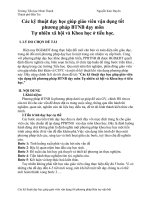 Các kỹ thuật dạy học giúp giáo viên vận dụng tốt phương pháp BTNB dạy môn Tự nhiên xã hội và Khoa học ở tiểu học.