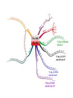 Bản đồ tư duy về dấu hiệu chia hết