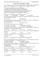 AMIN-AMINOAXIT TRONG DE THI DAI HOC