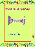 CẬU BÉ MŨI DÀI