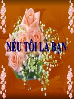 NẾU TÔI LÀ BẠN