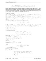 Chuyên đề hệ phương trình