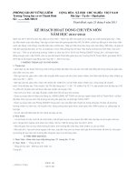 KH chuyen môn 2011-2012