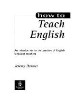how to teach english