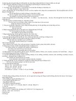 Công thức tiếng anh hay