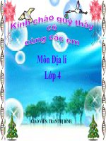 HOẠT ĐỘNG SẢN XUẤT CỦA NGƯỜI DÂN Ở TÂY NGUYÊN TUẦN 8