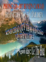 TLV: kể lai buổi đầu em đi học lớp 3