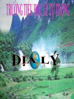 HOẠT ĐỘNG SẢN XUẤT CỦA NGƯỜI DÂN TÂY NGUYÊN