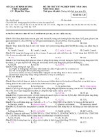 De thi Thu TN.THPT 2010