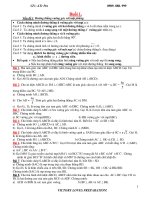 BÀI TẬP QUAN HỆ VUÔNG GÓC