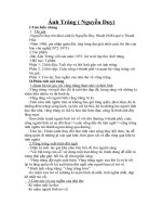 Soạn bài thơ Ánh trăng Nguyễn Duy