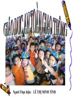 an toàn giao thông lớp 2B