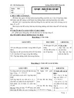 giao an toan 6 theo chuan kien thuc ki nang