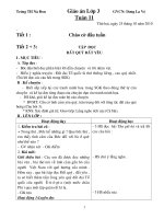 Giao an Lop 3 Tuan 11 CKT- KNS- BVMT- TTHCM