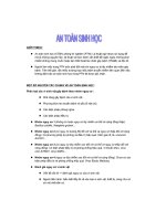 an toàn sinh học phòng thí nghiệm