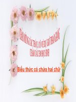 Bieu thuc co chua hai chu