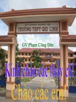 TIẾT 17+18 BA ĐỊNH LUẬT NIU TƠN