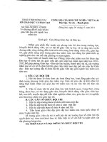 Hướng dẫn thi GVDG bậc Mầm non