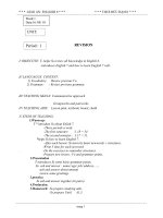 giáo an tiếng anh 8 trọn bộ có ảnh