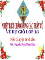 Mở rộng vốn từ: Trường học. Dấu phẩy