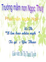 thơ - Bé làm bao nhiêu nghề