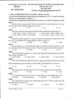 Đề thi vào lớp 10 chuyên -2010-2011