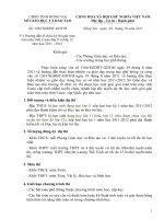 hướng dẫn thi giải toán trên máy tính CASIO lớp 9 và 12