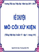 MO COI XU KIEN - TUAN 17