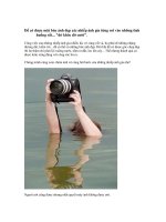 NHỮNG KỲ CÔNG CỦA NHIẾP ẢNH GIA VÀ PHÓNG VIÊN